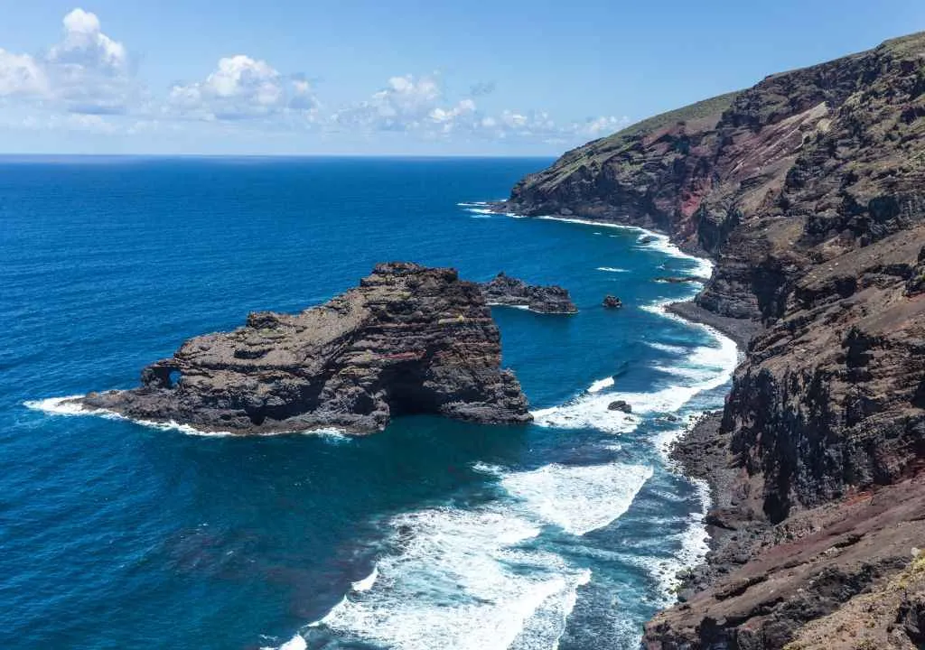 Hafen von Santo Domingo Garafia la palma