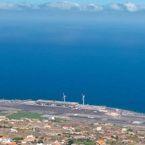 flughafen von la palma insel