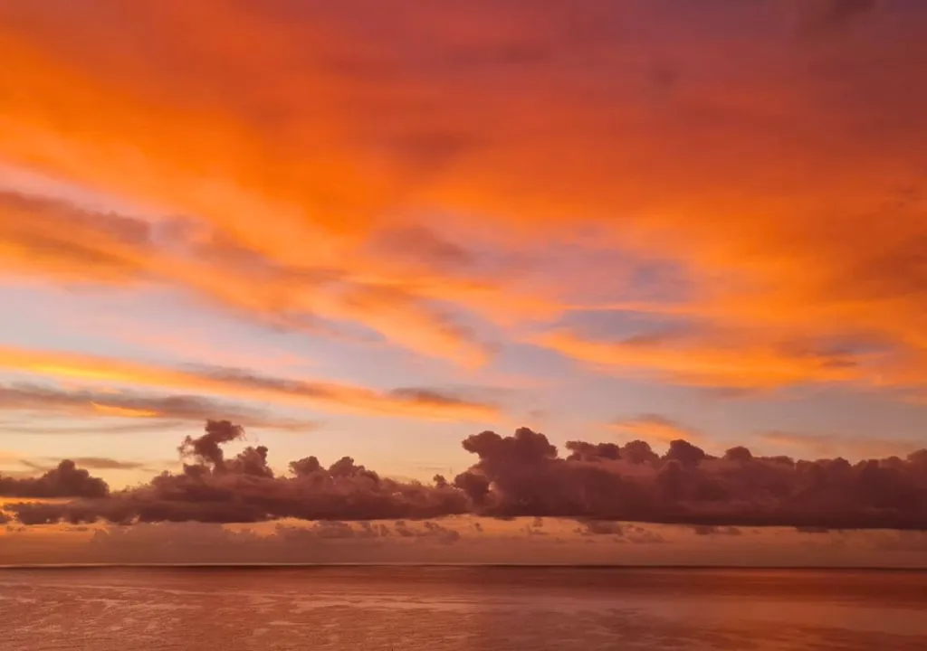 Sonnenaufgang santa cruz de la palma
