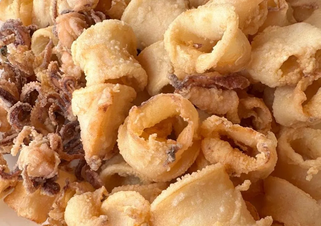 frittierte Calamari