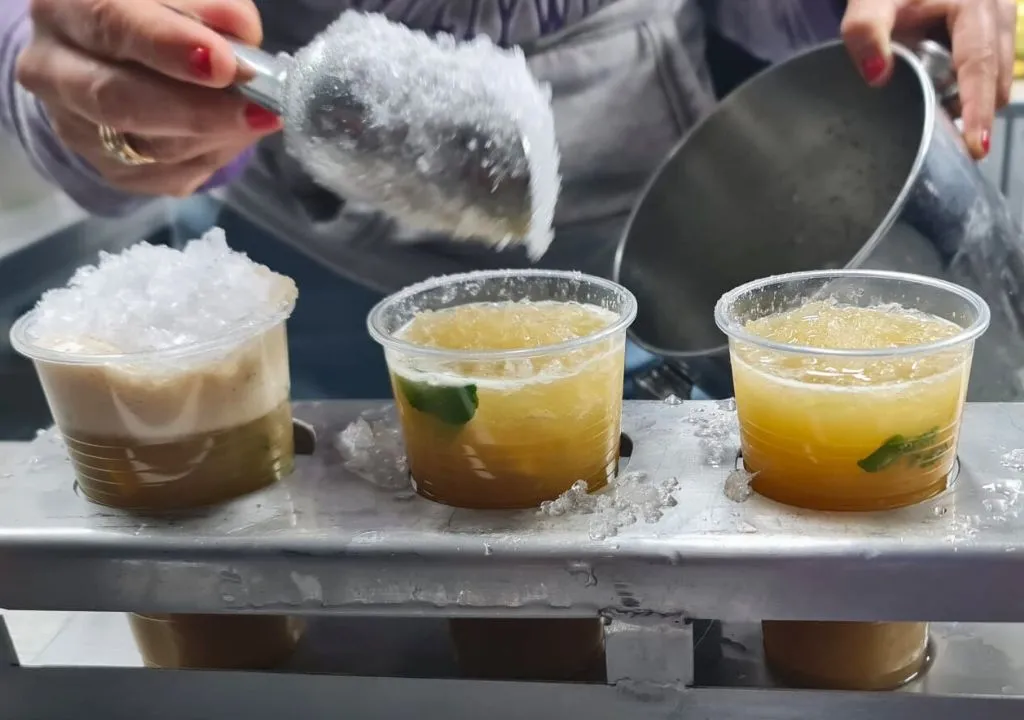 Frischer Mojito auf der Indianos-Fest