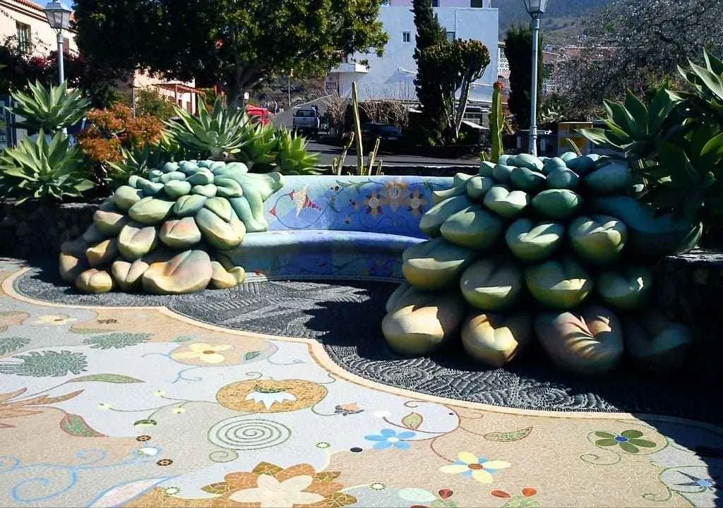 glorieta square in los llanos de aridane