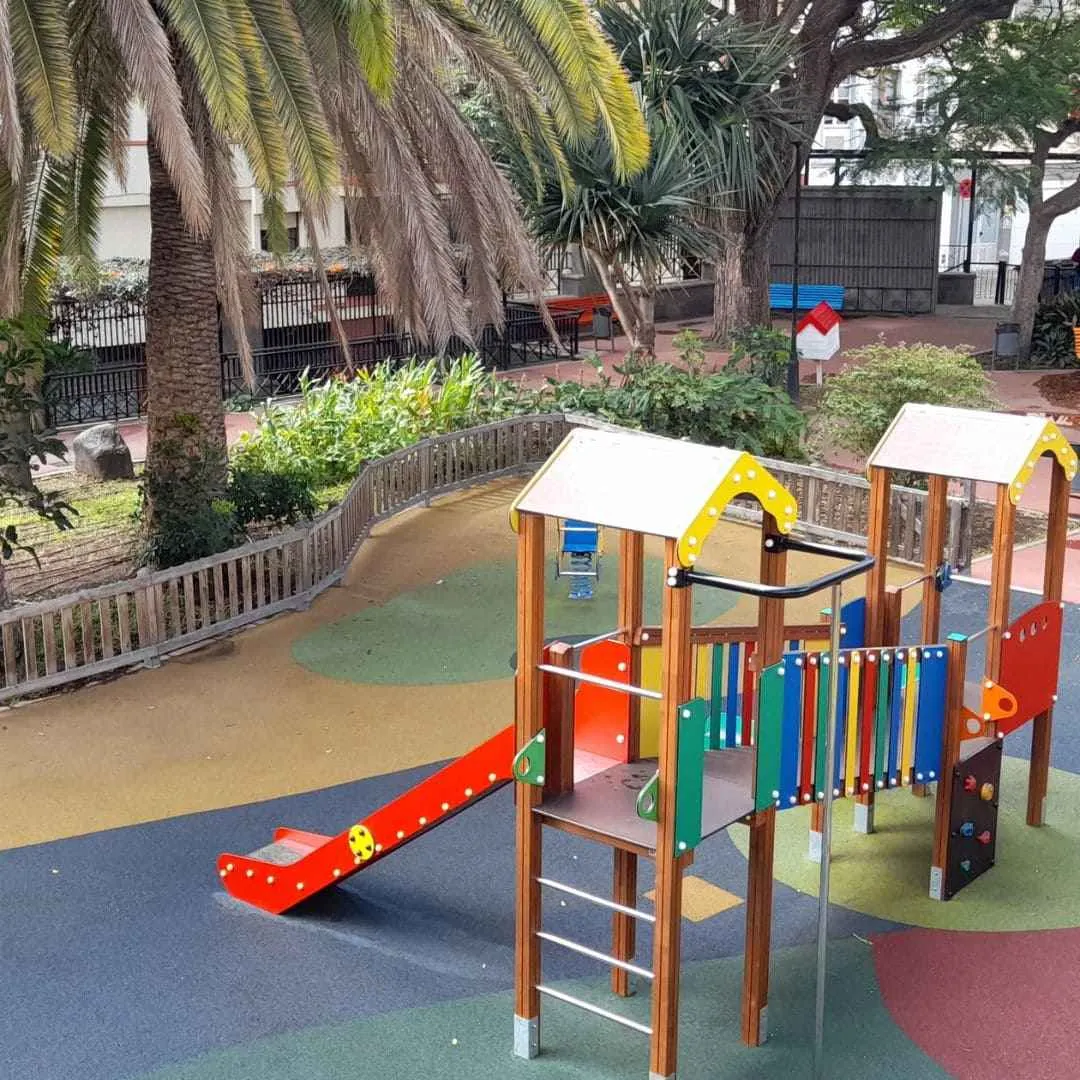 playgrond santa cruz de la palma in the old city