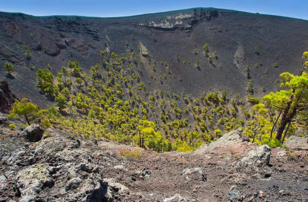 SAN ANTONIO VOLCANO IN LA PALMA ISLAND