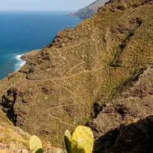 jurado ravine in tijarafe la palma