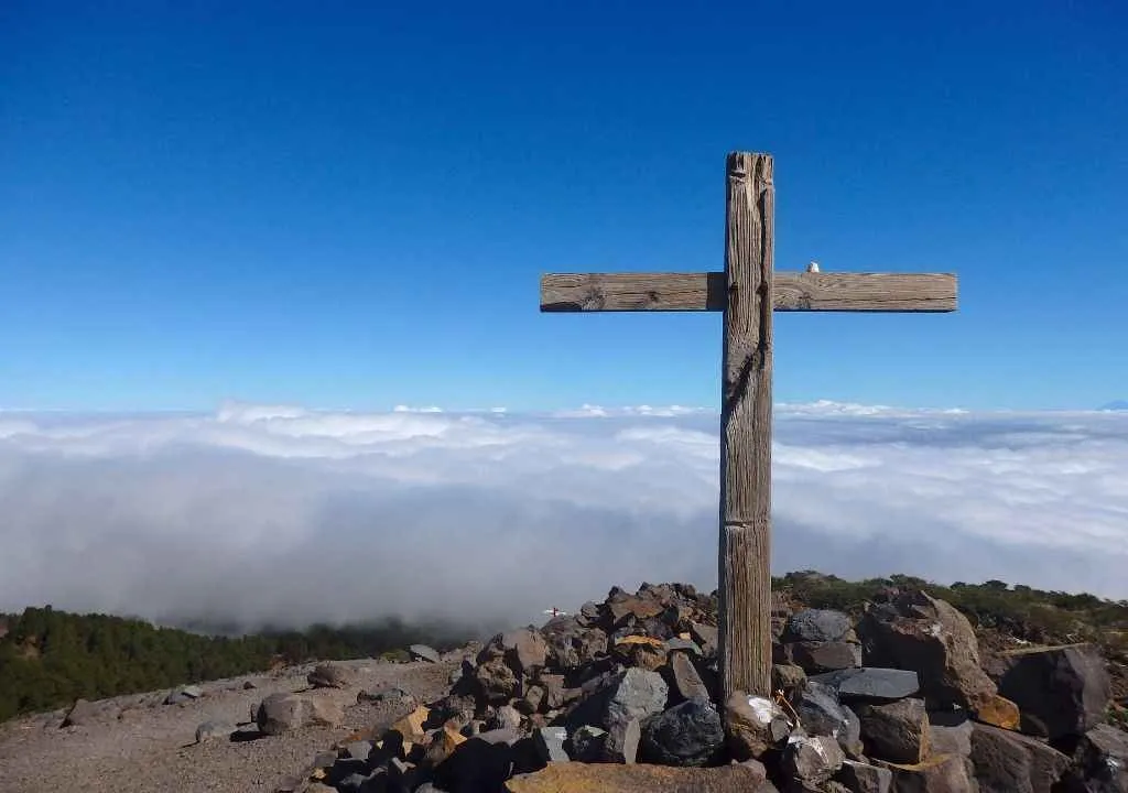 pico de la nieve la palma