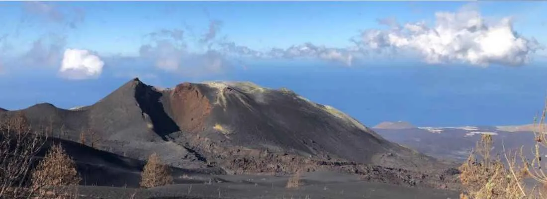 tajogaite volcano view