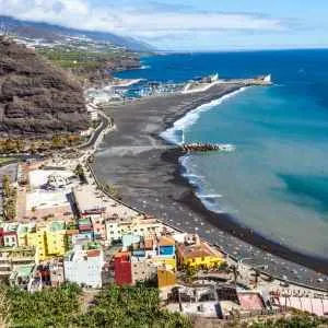 panorama view of tazacorte