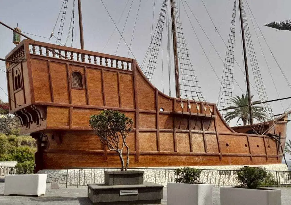 museum on a wood boat santa cruz de la palma