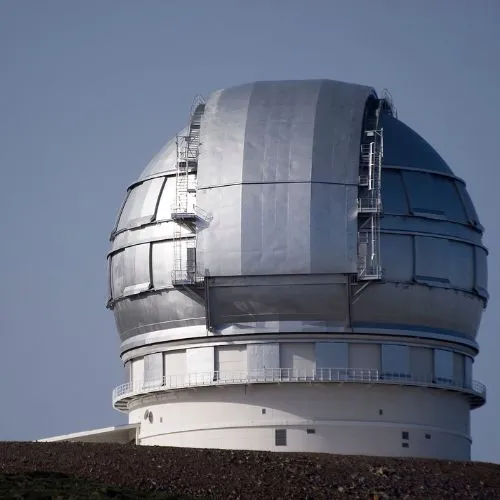 optical telescope of Canary Island