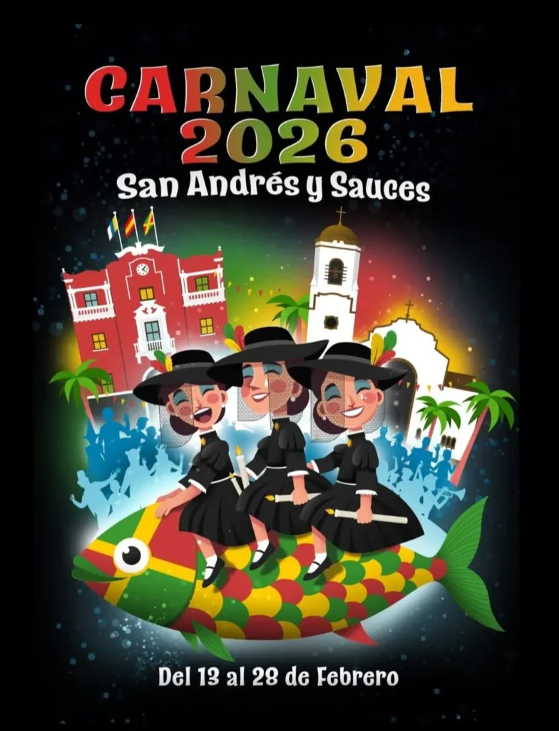 Carnival of San Andrés y Sauces 2026, la palma