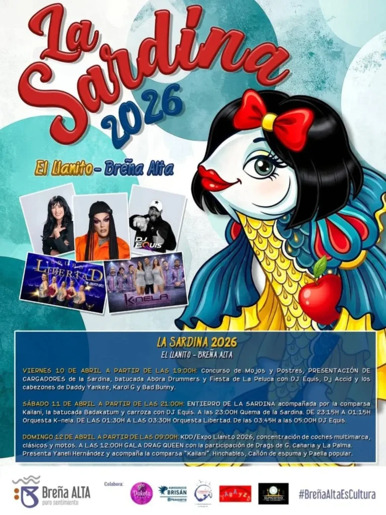 burial of the sardine 2026 breña alta