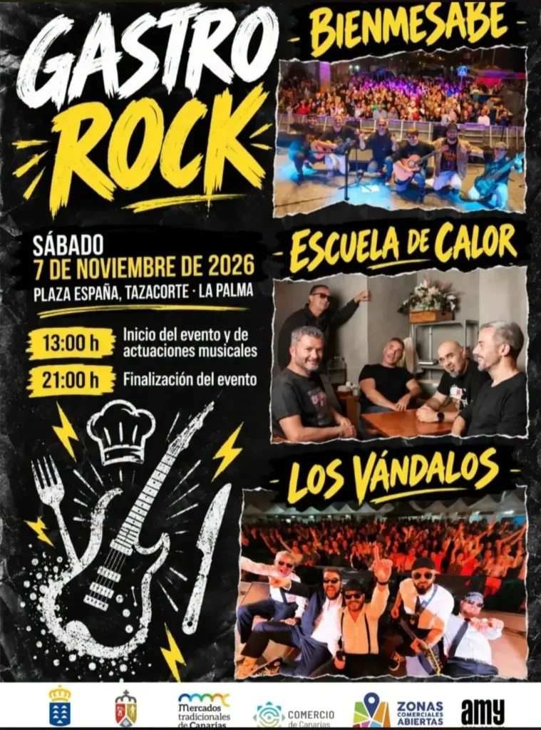 Gastro Rock Tazacorte: Food and Live Music