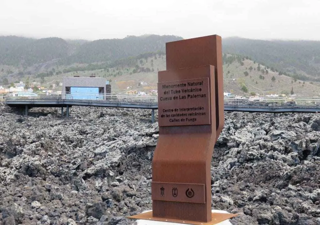 centre d'interprétation et tube volcanique canos de fuego a la palma