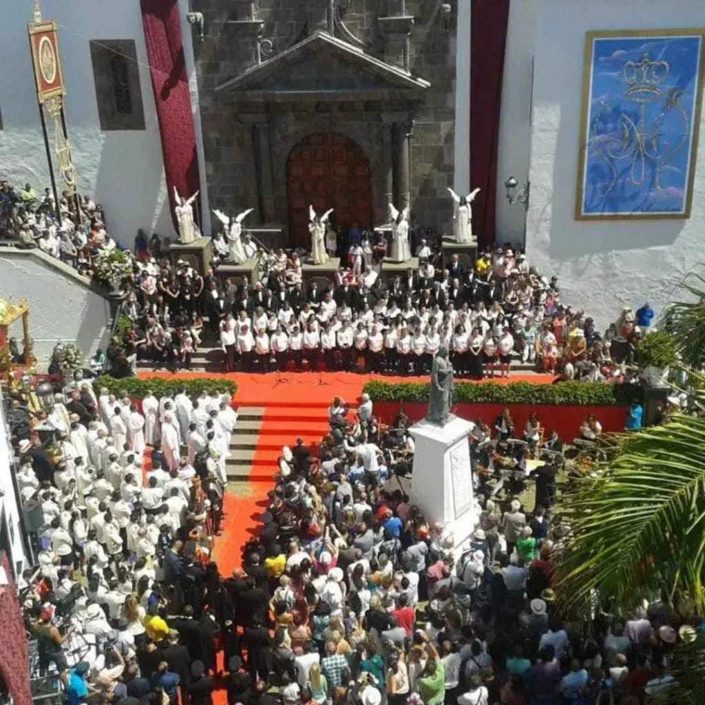 fête de la descente de la vierge a la palma