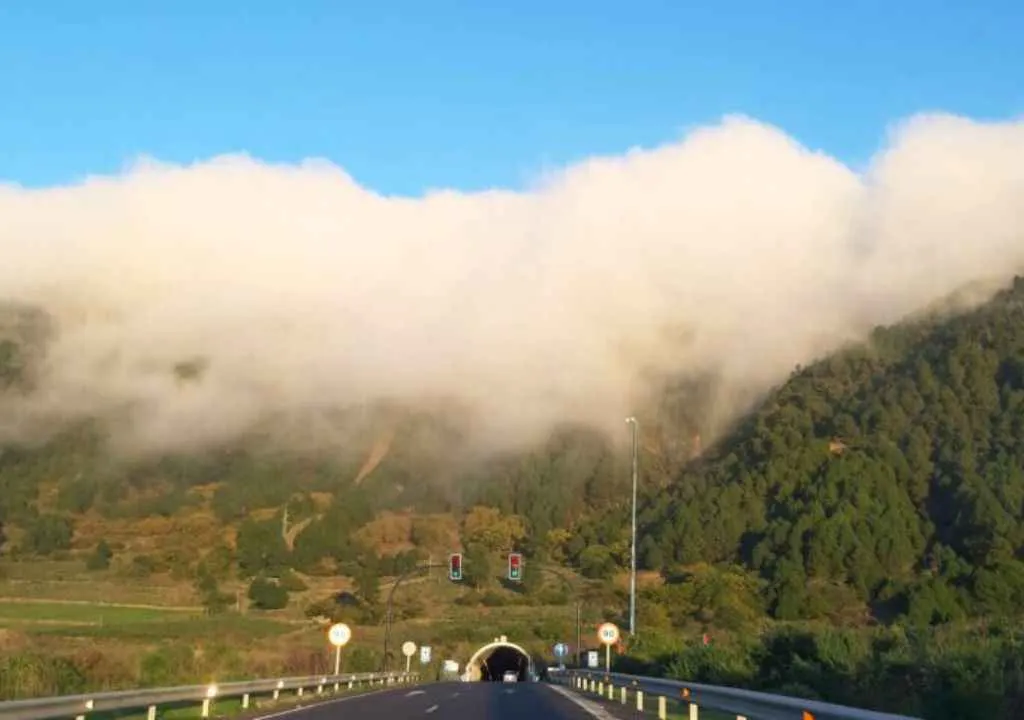 tunnel temporel a la palma