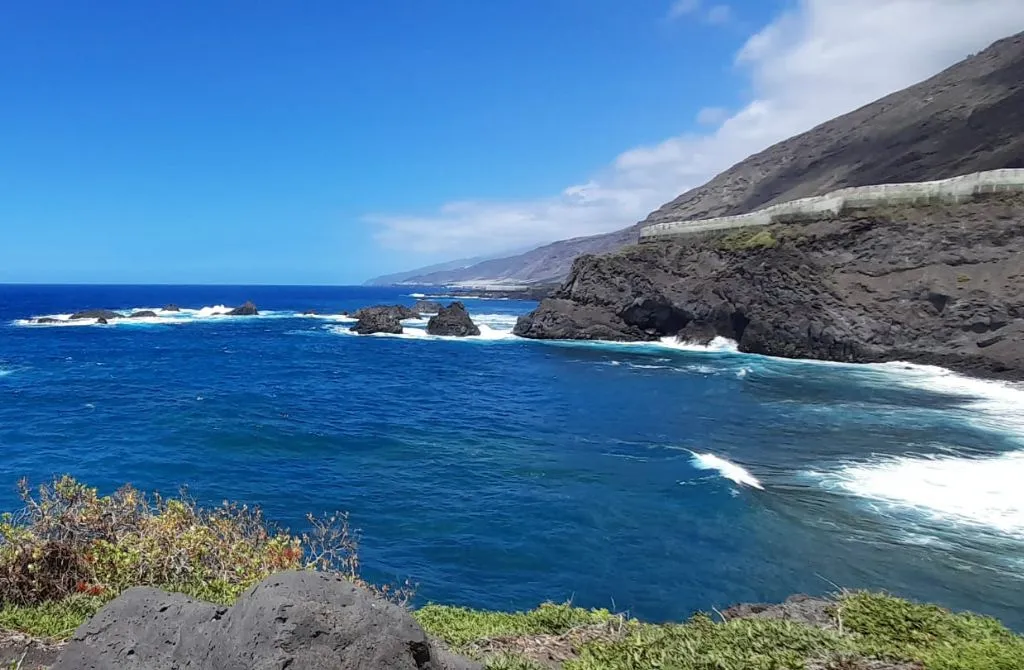 vue de playa zamora à fuencaliente la palma