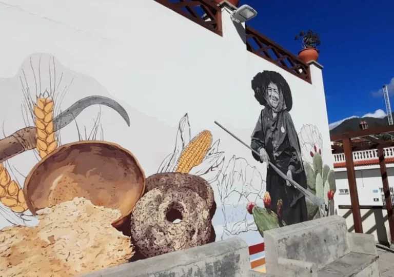 peintures murales sur la tradition agricole dans le centre d'El Paso