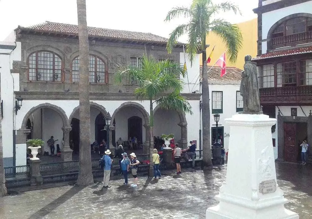 place Espagne Santa Cruz de La Palma ile de la palma