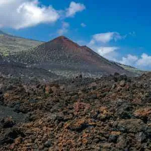 Volcan Teneguia de 1971 la palma