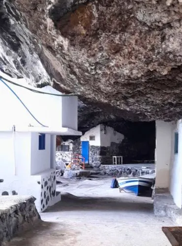 intérieur de la grotte de Candelaria la Palma ile