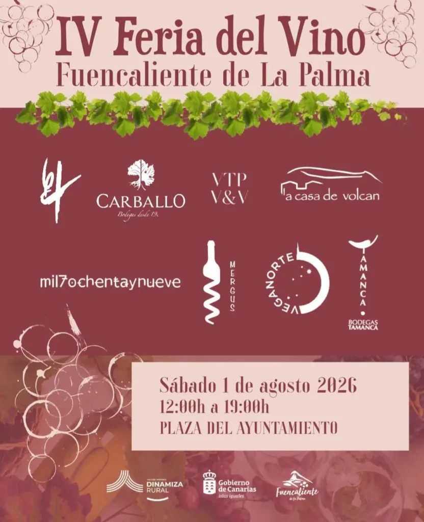 Foire aux vins fuencaliente 2026