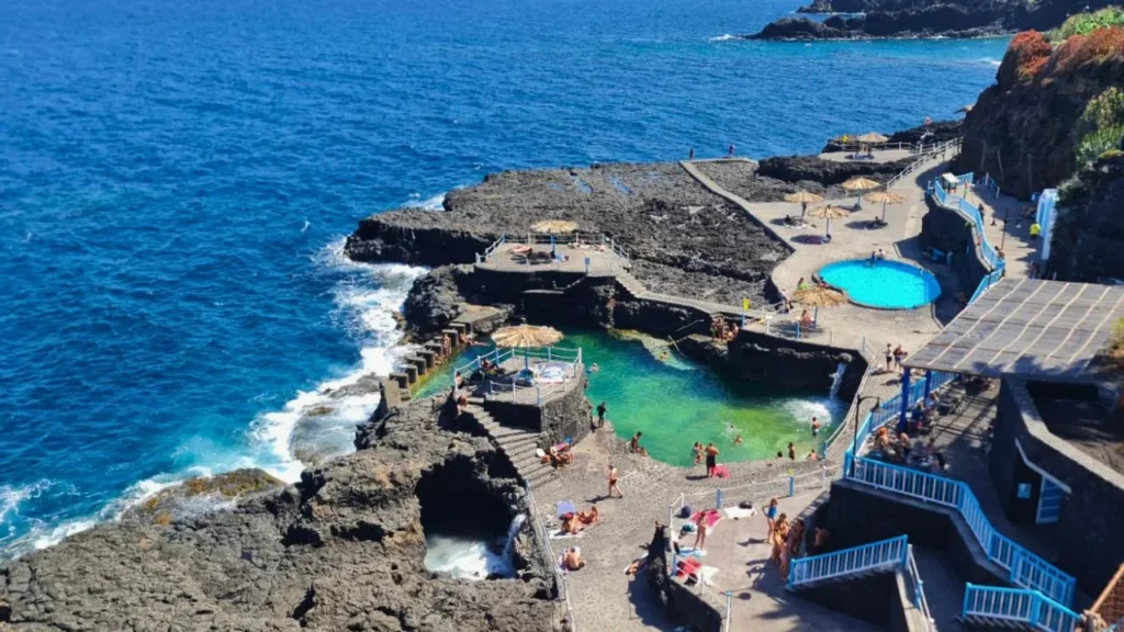 charco azul de la palma canarias