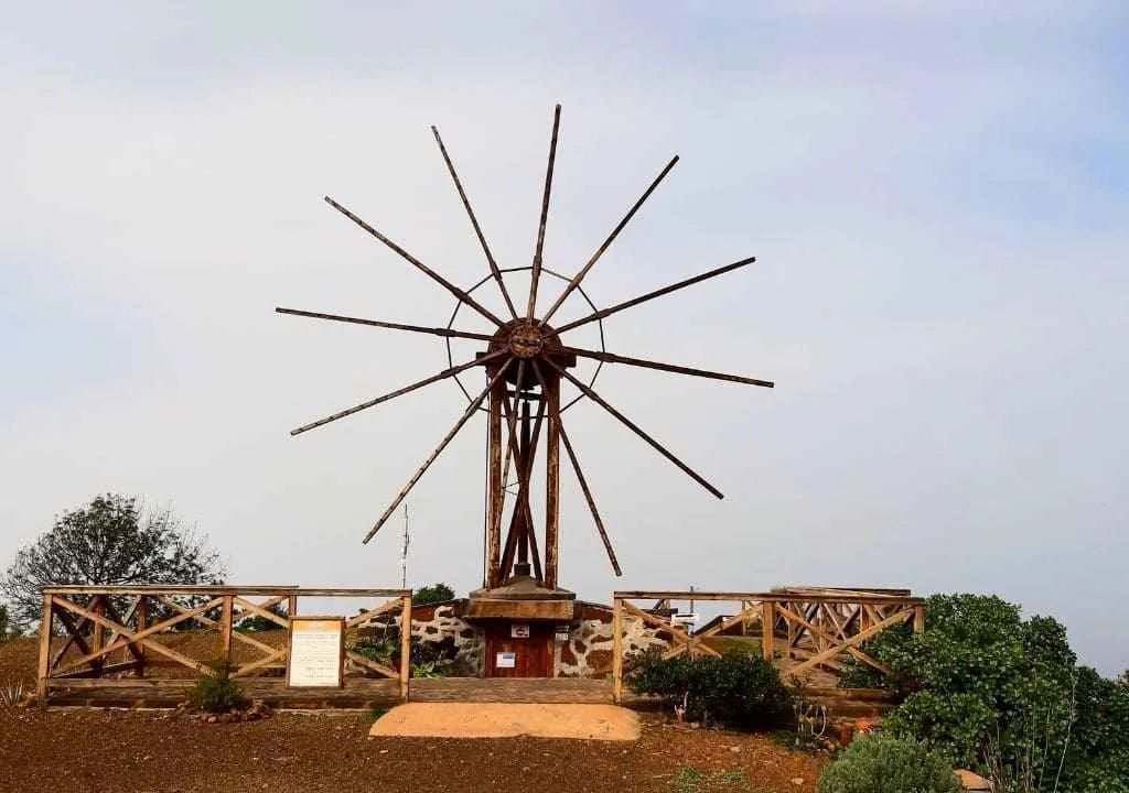 molino e museo delgoflio en la palma