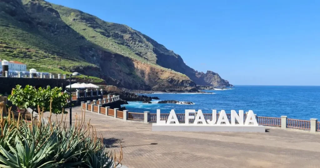 panorama de la fajana y costa de barlovento