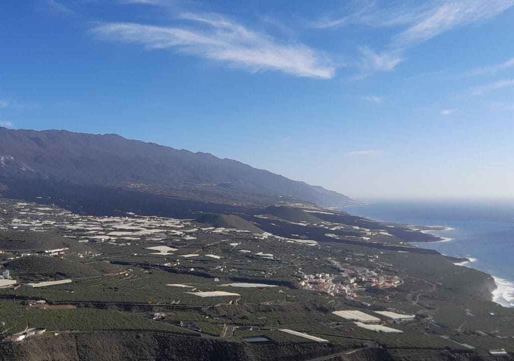 valle de Aridane desde el Mirador del Time