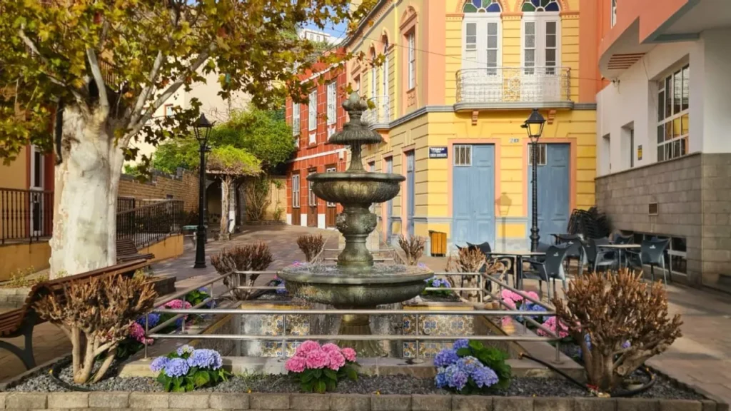 placeta en el casco historico de tazacorte