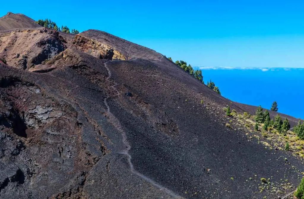 volcan hojo negro la palma
