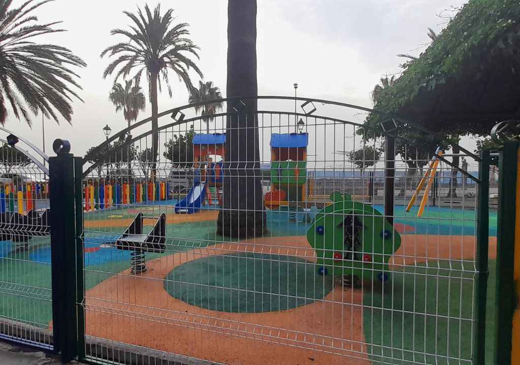 area juego santa cruz de la palma, parque infantil el cesped