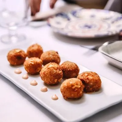 croquetas del restaurante la lonja en la palma