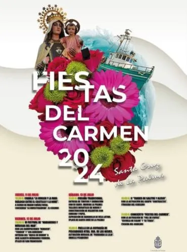 fiestas del carmen 2024 la palma