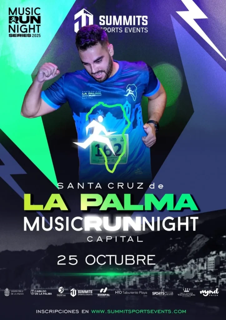 music run night capital 2025 cartel anunciador